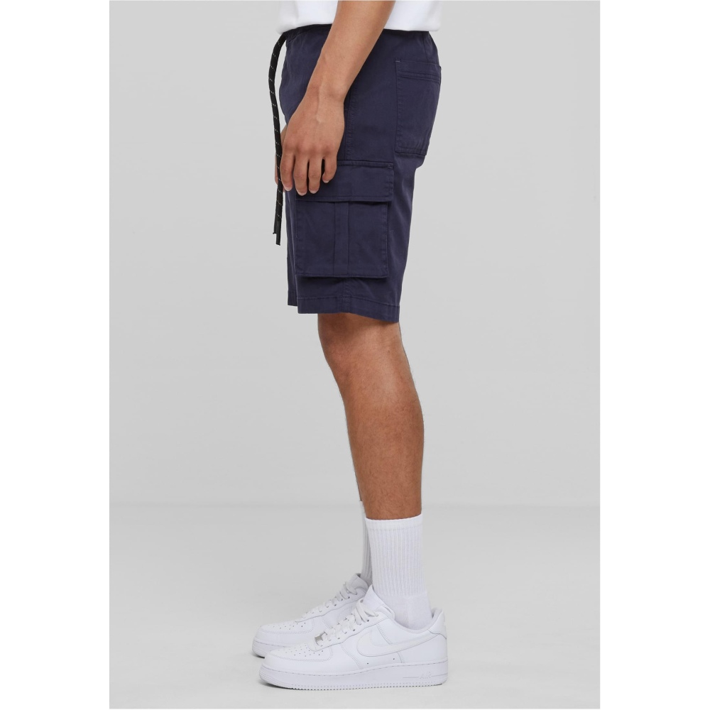 Urban Classics - Drawstring Pantalon court - Bleu